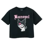 Cool Club, Piżama dziewczęca, czarna, Kuromi