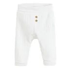 Cool Club, Półśpiochy niemowlęce, bawełna organiczna, białe, zestaw, 2 szt.