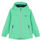 Cool Club, Przeciwdeszczowa kurtka chłopięca z kapturem, zielona
