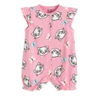 Cool Club, Rampers dziewczęcy, różowy, Kicia Kocia, zestaw, 2 szt.