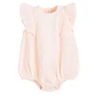 Cool Club, Rampers dziewczęcy z opaską, muślinowy, różowy