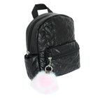 Cool Club, Serduszka, plecak z breloczkiem, czarny