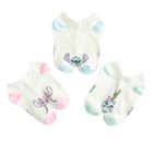 Cool Club, Skarpetki dziewczęce, białe, Lilo i Stitch, zestaw, 3 szt.