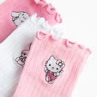 Cool Club, Skarpetki dziewczęce, mix, zestaw, 3 szt., Hello Kitty and Friends