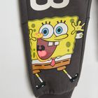 Cool Club, Spodnie dresowe chłopięce, ciemnoszare, SpongeBob