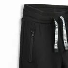 Cool Club, Spodnie dresowe chłopięce, ocieplane, czarne