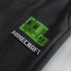 Cool Club, Spodnie dresowe chłopięce, szare, Minecraft