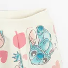 Cool Club, Spodnie dresowe dziewczęce, białe, Lilo i Stitch