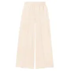 Cool Club, Spodnie dresowe dziewczęce, culotte, welurowe, beżowe