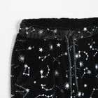 Cool Club, Spodnie dresowe dziewczęce, flare, welurowe, czarne