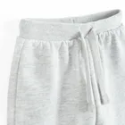 Cool Club, Spodnie dresowe niemowlęce, baggy, szare melanż