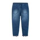Cool Club, Spodnie dziewczęce, denim, podszewka, kwiatki