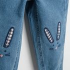 Cool Club, Spodnie jeansowe dziewczęce, mom fit, denim