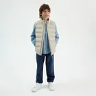 Cool Club, Spodnie materiałowe chłopięce, relaxed, granatowe