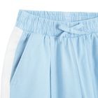 Cool Club, Spodnie materiałowe dziewczęce z lnem, wide, niebieskie