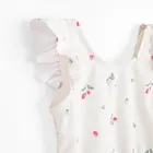 Cool Club, Strój kąpielowy dziewczęcy jednoczęściowy, UV 50, ecru