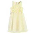 Cool Club, Sukienka dziewczęca bez rękawów, żółta