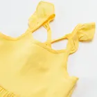 Cool Club, Sukienka dziewczęca na ramiączka, żółta