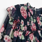 Cool Club, Sukienka dziewczęca z długim rękawem, granatowa