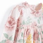 Cool Club, Sukienka dziewczęca z długim rękawem, różowa