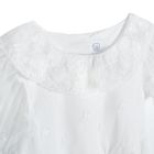 Cool Club, Sukienka dziewczęca z krótkim rękawem, biała