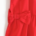 Cool Club, Sukienka dziewczęca z krótkim rękawem, czerwona