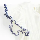 Cool Club, Sukienka dziewczęca z krótkim rękawem, prążkowana, biała