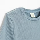 Cool Club, Sukienka dziewczęca z krótkim rękawem, prążkowana, niebieska