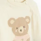 Cool Club, Sweter dziewczęcy, ecru