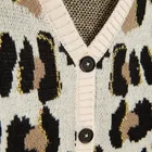 Cool Club, Sweter dziewczęcy, rozpinany, beżowy