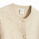 Cool Club, Sweter dziewczęcy, rozpinany, beżowy