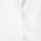 Cool Club, Sweter dziewczęcy, rozpinany, biały