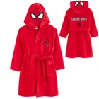 Cool Club, Szlafrok chłopięcy z kapturem, czerwony, Spider-Man