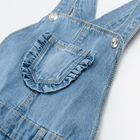 Cool Club, Szorty ogrodniczki jeansowe dziewczęce, denim