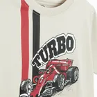 Cool Club, T-shirt chłopięcy, beżowy