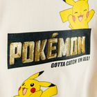 Cool Club, T-shirt chłopięcy, beżowy, Pokemon