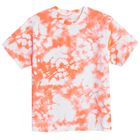 Cool Club, T-shirt chłopięcy, biało-pomarańczowy