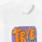 Cool Club, T-shirt chłopięcy, biały