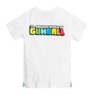 Cool Club, T-shirt chłopięcy, biały, Gumball