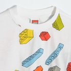 Cool Club, T-shirt chłopięcy, biały, LEGO