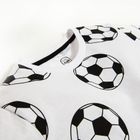 Cool Club, T-shirt chłopięcy, biały, piłka nożna