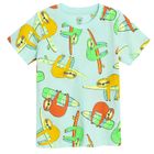 Cool Club, T-shirt chłopięcy, biały, zestaw, 2 szt.