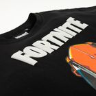 Cool Club, T-shirt chłopięcy, czarny, Fortnite