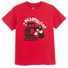 Cool Club, T-shirt chłopięcy, czerwony