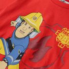 Cool Club, T-shirt chłopięcy, czerwony, Strażak Sam
