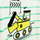 Cool Club, T-shirt chłopięcy, ecru