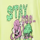 Cool Club, T-shirt chłopięcy, limonkowy