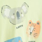 Cool Club, T-shirt chłopięcy, limonkowy