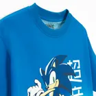 Cool Club, T-shirt chłopięcy, niebiesko-biały, Sonic the Hedgehog