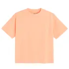 Cool Club, T-shirt chłopięcy, oversize, pomarańczowy